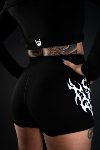 Oibara V.1 | Kemono Biker Shorts (Onyx)